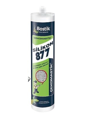 Çekomastik 877 Duşakabin Silikonu Şeffaf 280 ml
