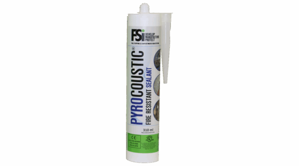 Pyrocoustic Sealant 310 ml Kartuş / Yangına Dayanıklı Akrilik Mastik