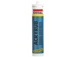 500 GR Soudal Acryrub Silikonize Mastik Beyaz