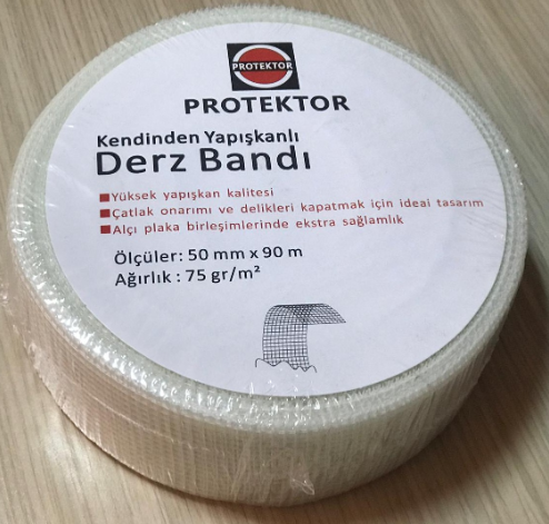 Protektor Kendinden Yapışkanlı Derz Bandı