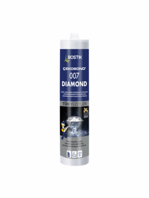 Bostik Çekobond 007 Diamond 290 ml Şeffaf Genel Amaçlı Şeffaf Yapıştırıcı