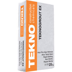 Teknogrout Ex Hızlı Priz Alan Akıcı Tamir Harcı